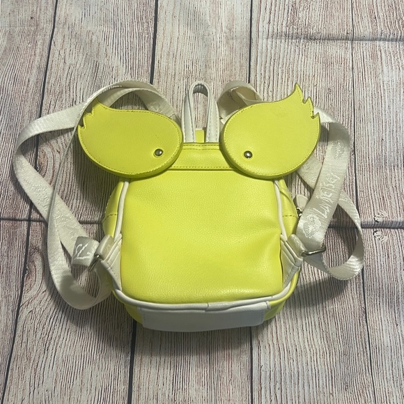 Luv Betsy by Betsy Johnson Yellow Duck Mini Backpack like new! - Picture 3 of 5